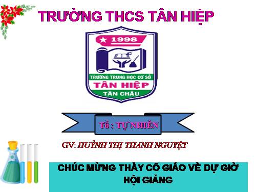 Bài 16. Phương trình hoá học