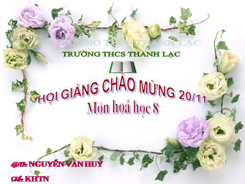 Bài 15. Định luật bảo toàn khối lượng