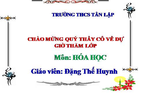 Bài 6. Đơn chất và hợp chất - Phân tử