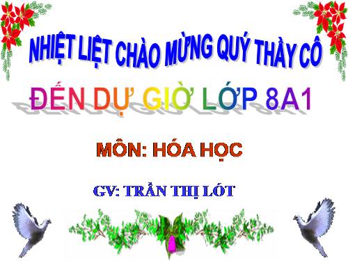 Bài 13. Phản ứng hoá học