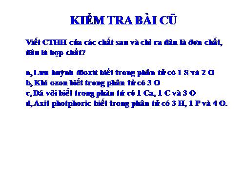 Bài 10. Hoá trị