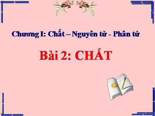 Bài 2. Chất