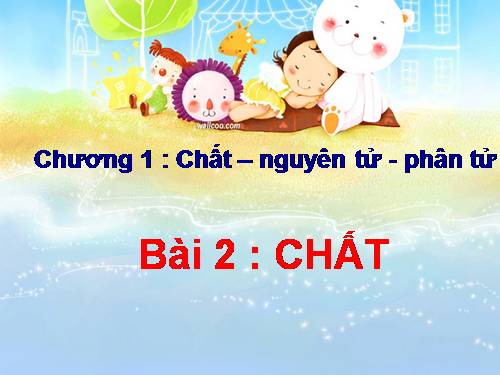 Bài 2. Chất