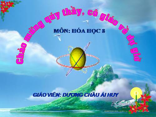 Bài 16. Phương trình hoá học