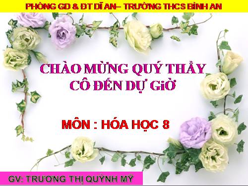 Bài 13. Phản ứng hoá học