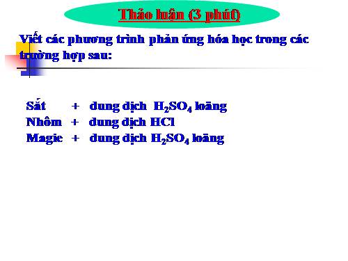 Bài 33. Điều chế khí hiđro - Phản ứng thế