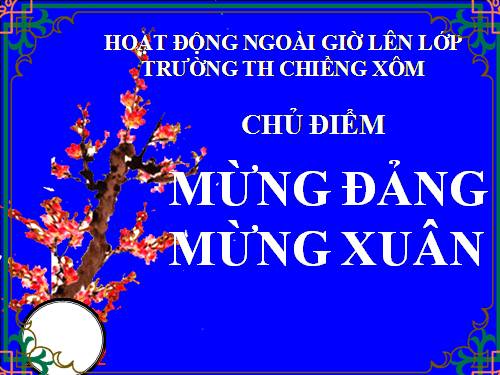 mừng đảng mừng xuân