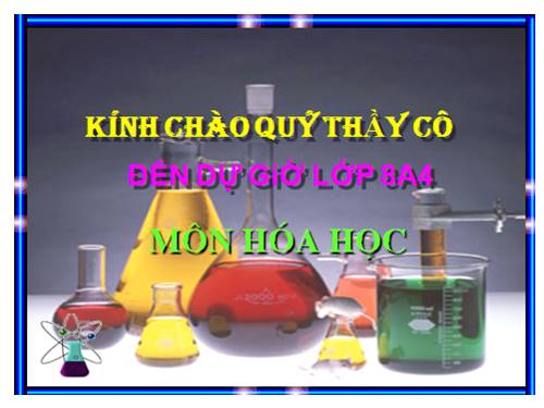 Bài 16. Phương trình hoá học