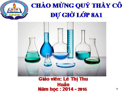 Bài 15. Định luật bảo toàn khối lượng