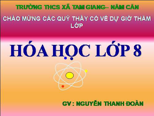 Bài 13. Phản ứng hoá học