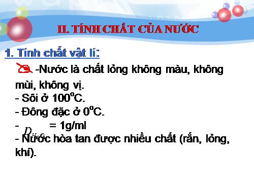 Bài 36. Nước