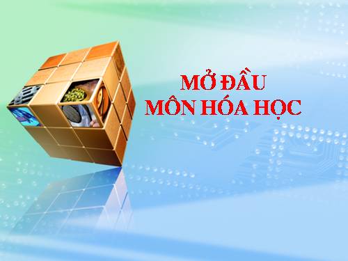 Bài 1. Mở đầu môn Hoá học