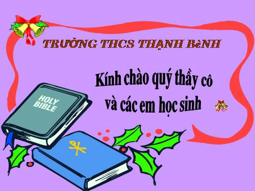 Bài 16. Phương trình hoá học