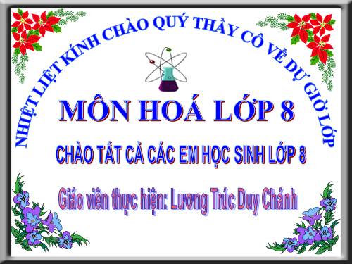 Bài 13. Phản ứng hoá học