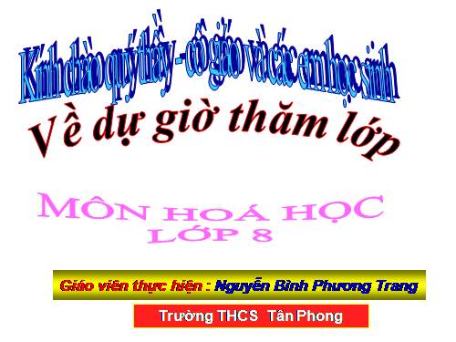 Bài 16. Phương trình hoá học