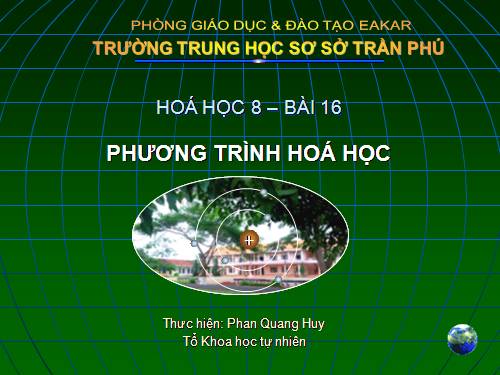 Bài 13. Phản ứng hoá học