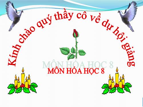 Bài 13. Phản ứng hoá học