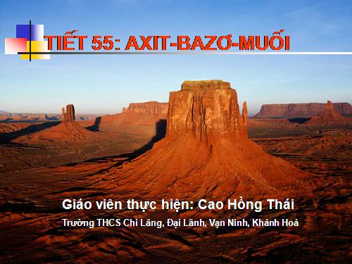 Bài 37. Axit - Bazơ - Muối