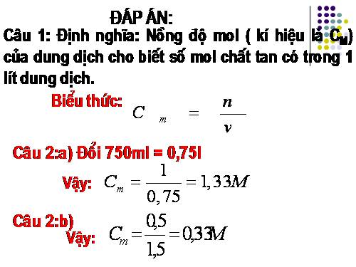 Bài 43. Pha chế dung dịch