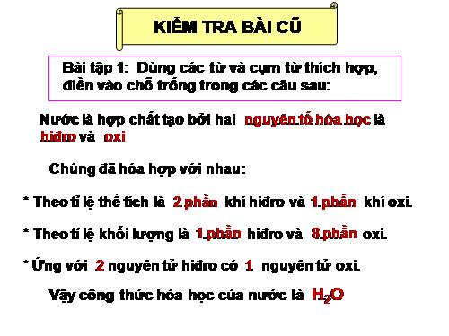 Bài 36. Nước