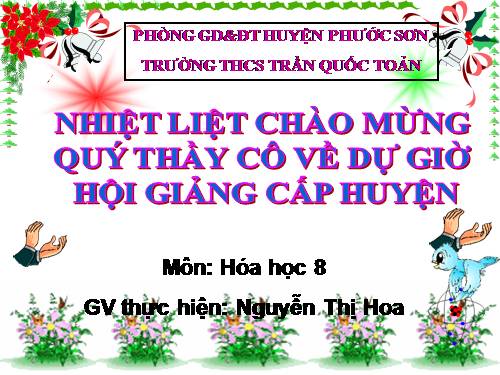 Bài 31. Tính chất - Ứng dụng của hiđro