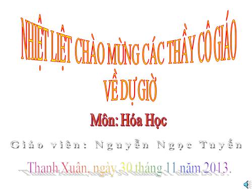 Bài 22. Tính theo phương trình hoá học