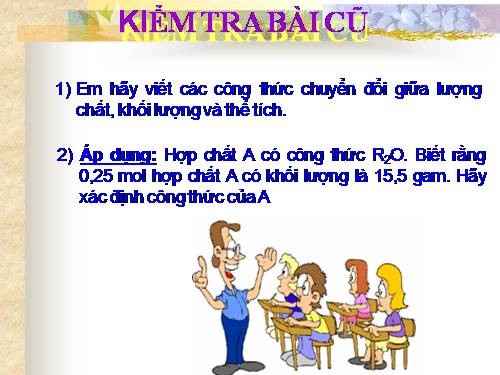 Bài 20. Tỉ khối của chất khí