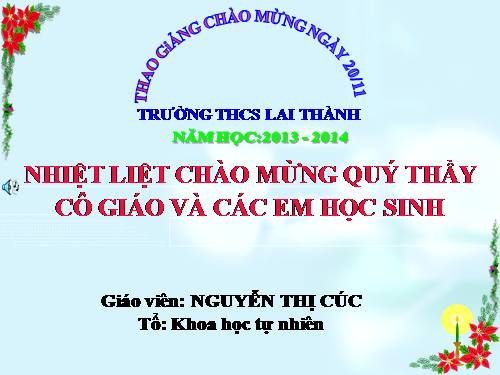 Bài 12. Sự biến đổi chất