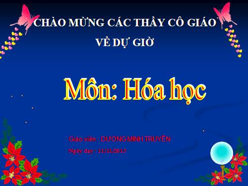 Bài 16. Phương trình hoá học