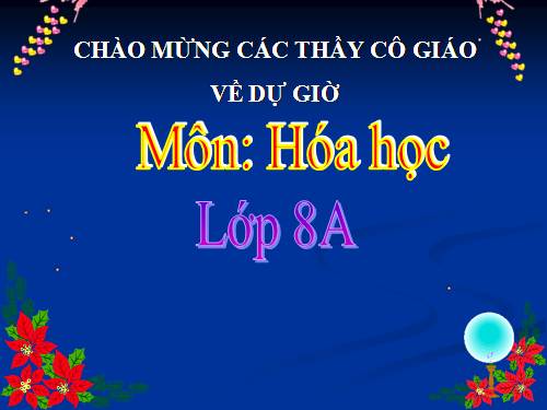 Bài 16. Phương trình hoá học