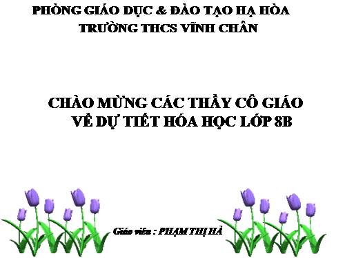Bài 16. Phương trình hoá học