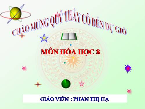 Bài 13. Phản ứng hoá học