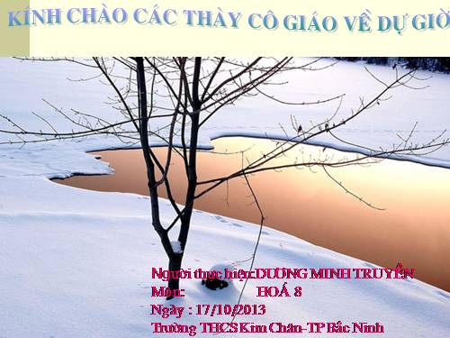 Bài 12. Sự biến đổi chất