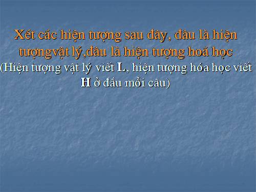 Biến đổi chất