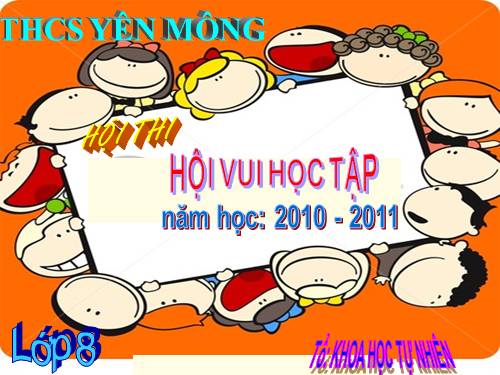 Ngoai khoa HÓA HỌC 8 - 2011