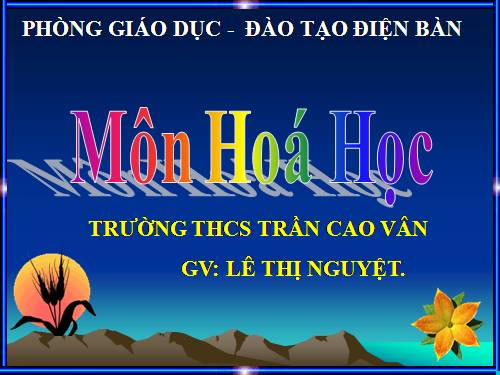 Bài 12. Sự biến đổi chất