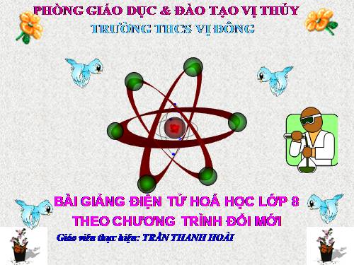 Bài 16. Phương trình hoá học