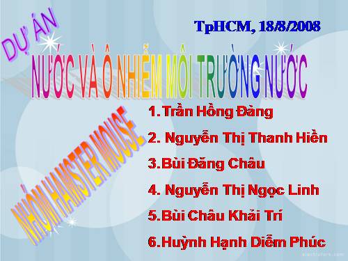 Bài 36. Nước