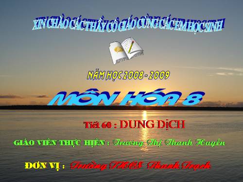Bài 40. Dung dịch