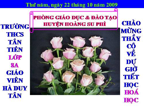 Bài 16. Phương trình hoá học