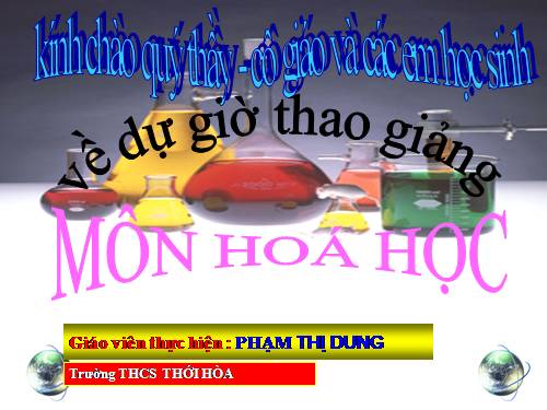 Bài 13. Phản ứng hoá học