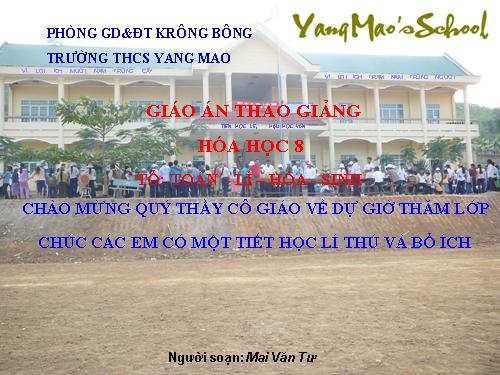 Bài 16. Phương trình hoá học