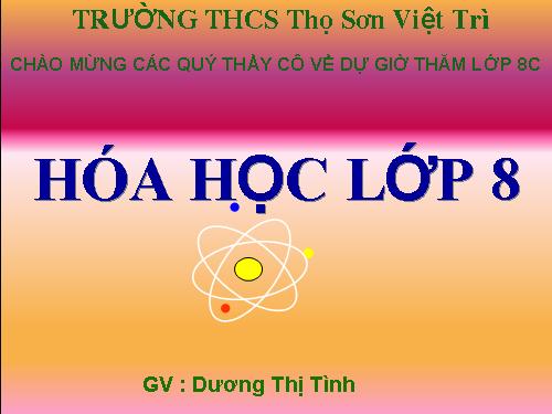 Bài 13. Phản ứng hoá học