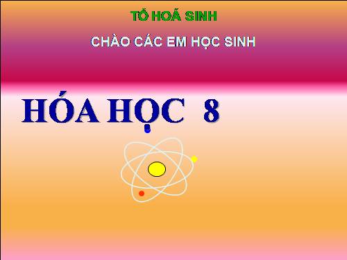 Bài 13. Phản ứng hoá học