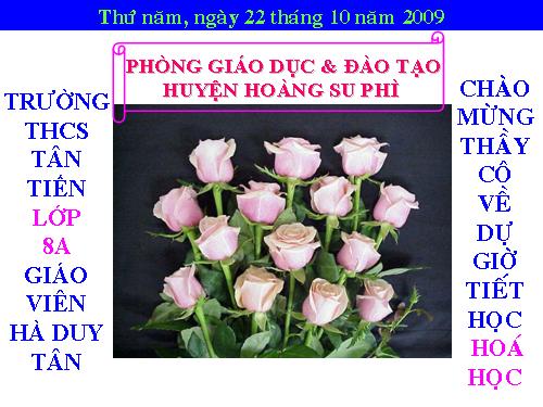 Bài 16. Phương trình hoá học