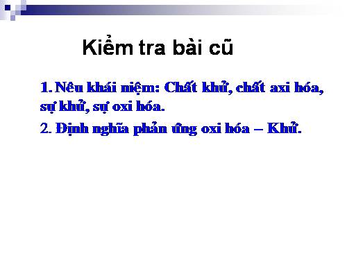 Bài 33. Điều chế khí hiđro - Phản ứng thế