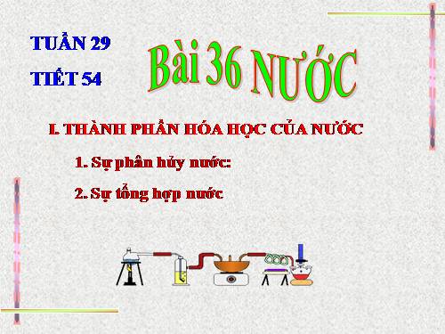 Bài 36. Nước