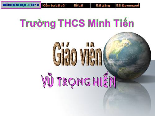 Bài 22. Tính theo phương trình hoá học