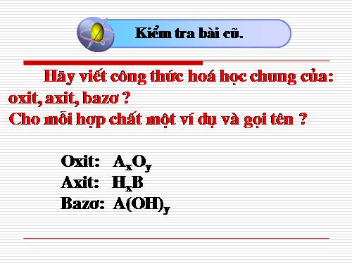 Bài 37. Axit - Bazơ - Muối