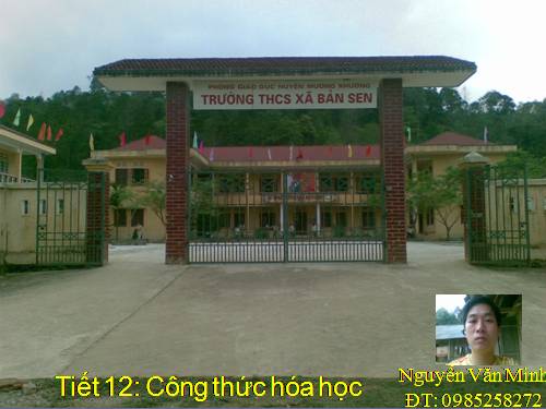 Bài 9. Công thức hoá học